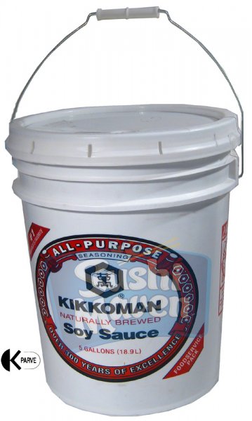 Kikkoman Soy Sauce 5 Gal - Click Image to Close