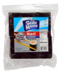 Kosher Roasted Yaki Sushi Nori Silver - 100 Half Cut Sheets