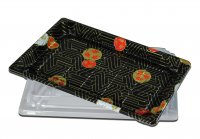 Sushi Containers W/Lids Case # 15 - 250 Sets Sushi Containers W/Lids Case # 15 - 250 Sets