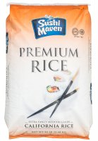 Sushi Maven Premium White Rice 50 lb.