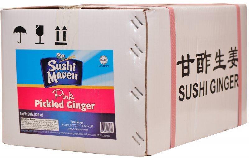 Sushi Maven Pink Soy Wraps - Click Image to Close