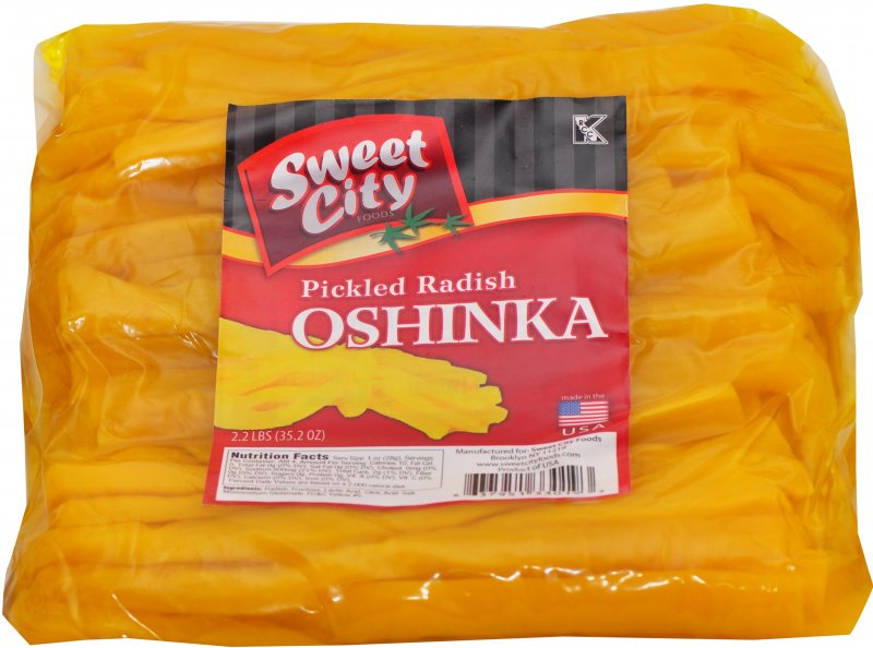 Sweet City Oshinko Daicon Pickled Radish - Click Image to Close