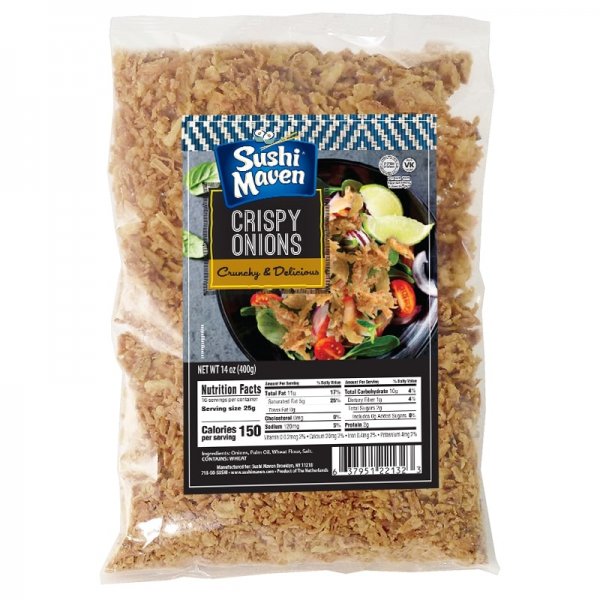 Sushi Maven Crispy Onions 14oz - Click Image to Close