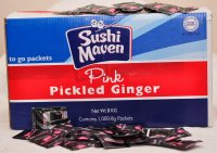 Sushi Maven Pink Soy Wraps