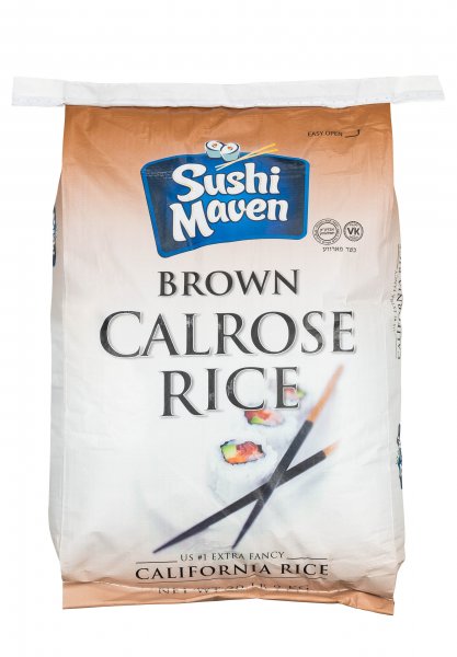 Sushi Maven Brown Rice 20 Lb. - Click Image to Close