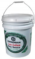 Kikkoman Soy Sauce Low Sodium 5 Gal